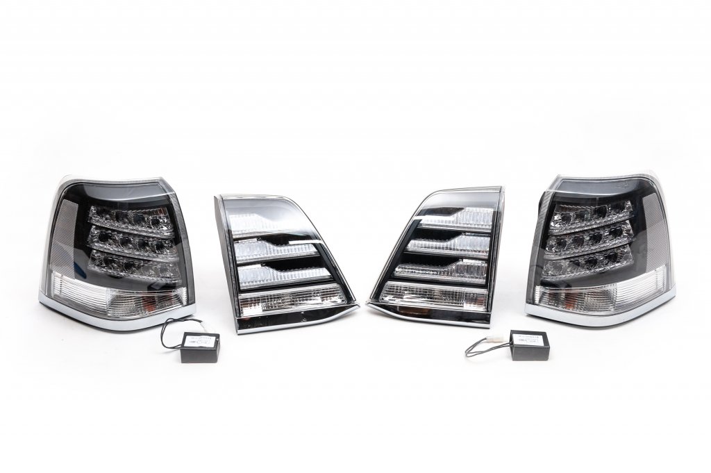 Tail Lights 2007-2015 (BlackEdition) for Toyota Land Cruiser 200 2007-2021 - image 4