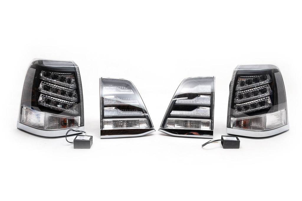 Rear lights 2007-2015 (BlackEdition) for Toyota Land Cruiser 200 - Reelken Auto