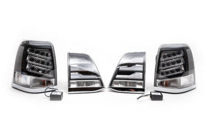 Rear lights 2007-2015 (BlackEdition) for Toyota Land Cruiser 200 - Reelken Auto