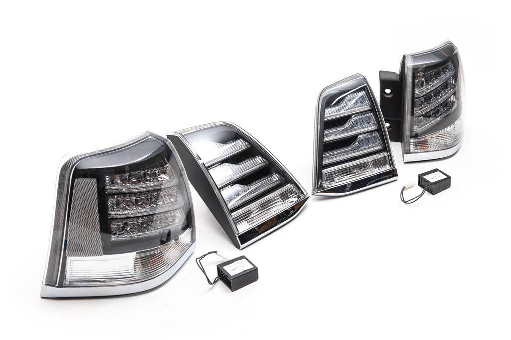 Rear lights 2007-2015 (BlackEdition) for Toyota Land Cruiser 200 - Reelken Auto