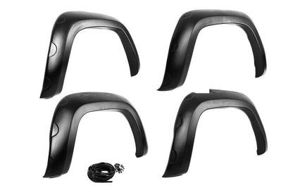 EuroCap wheel arch extenders (ABS, black) for Volkswagen Amarok 2010-2022 - Reelken Auto