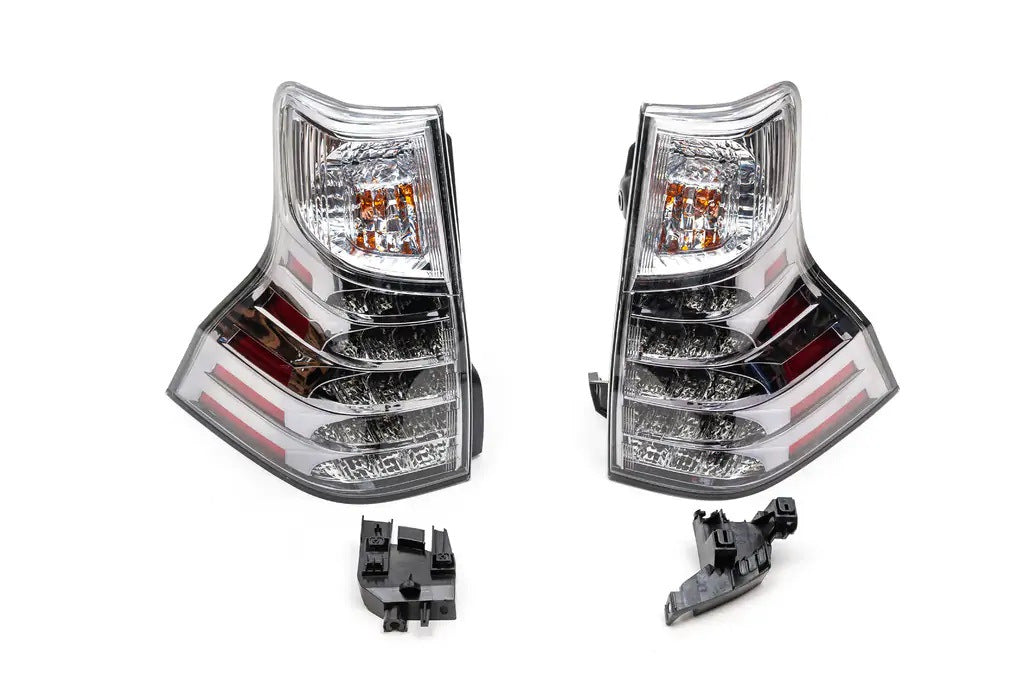 Lexus-Type taillights (2017-2023, 2 pcs) for Toyota Land Cruiser Prado 150 - image 1