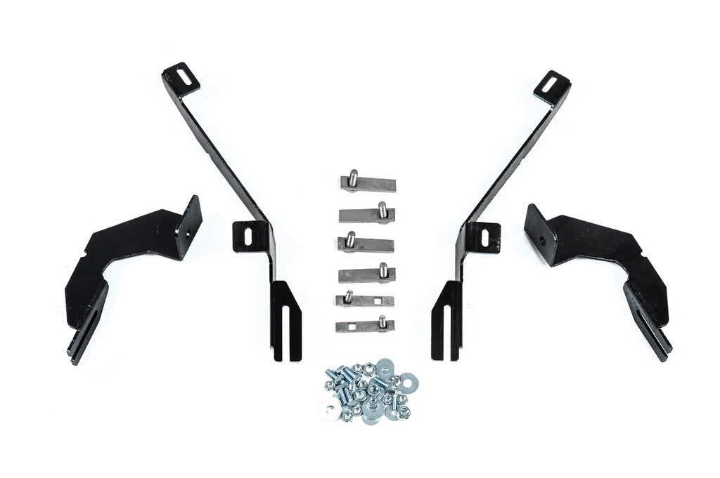 Mounting brackets for side steps for Hyundai Tucson JM 2004- - image 1