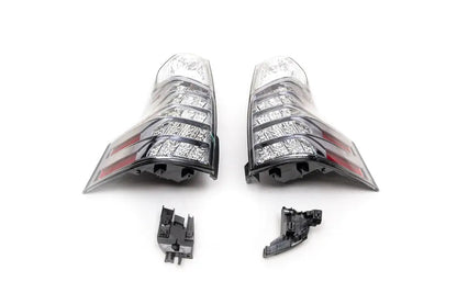 Tail Lights Lexus-Type (2017-2023, 2 pcs) for Toyota Land Cruiser Prado 150 2009-2023 - image 3