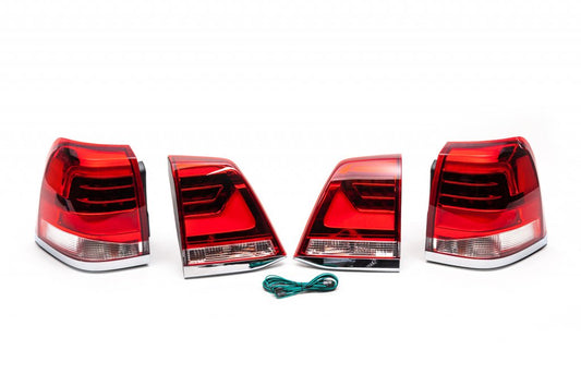 Tail Lights 2007-2015 V1 (Design 2016+) for Toyota Land Cruiser 200 2007-2021 - image 1
