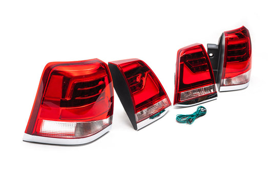 Tail Lights 2007-2015 V1 (Design 2016+) for Toyota Land Cruiser 200 2007-2021 - image 2