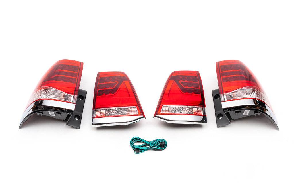 Tail lights 2007-2015 V1 (2016+ design) for Toyota Land Cruiser 200 - Reelken Auto
