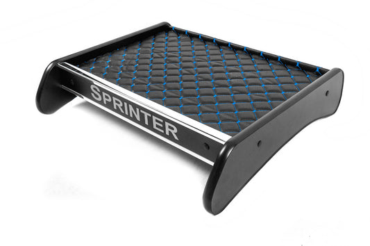 Dashboard Shelf (Black with Blue Stitching) for Mercedes Sprinter W907/W910 2018- - image 2