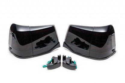 Tail Lights 2016-2021 (Sequential Black) for Toyota Land Cruiser 200 2007-2021 - image 1