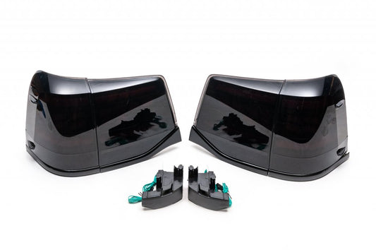 Tail Lights 2016-2021 (Sequential Black) for Toyota Land Cruiser 200 2007-2021 - image 1