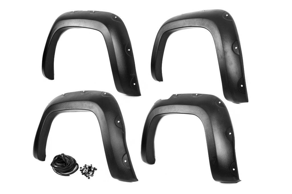 EuroCap wheel arch extenders (ABS, on bolts) for Volkswagen Amarok 2010-2022 - Reelken Auto