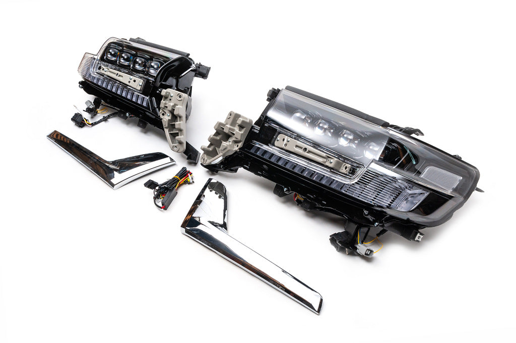 Front Headlights 2016+ (Bugatti) for Toyota Land Cruiser 200 2007-2021 - image 7