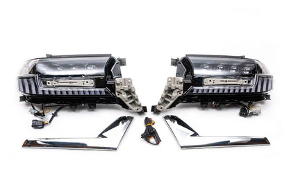 Headlights 2016+ (Bugatti) for Toyota Land Cruiser 200 - Reelken Auto