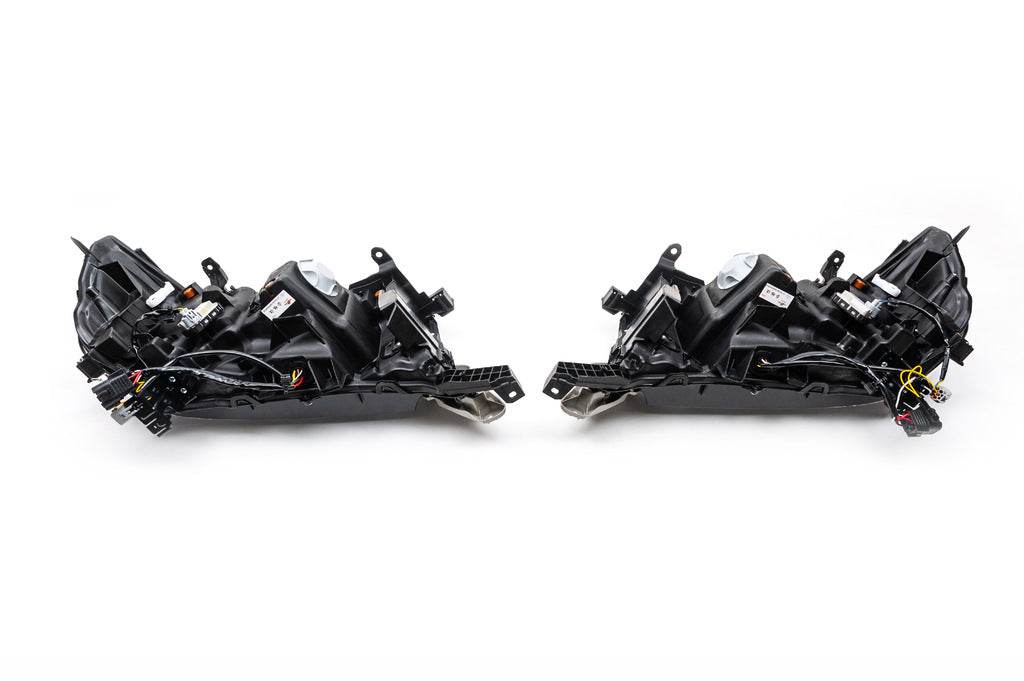 Headlights 2016+ (Bugatti) for Toyota Land Cruiser 200 - Reelken Auto