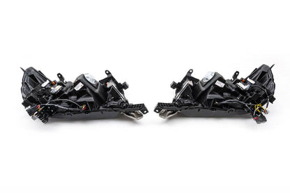 Headlights 2016+ (Bugatti) for Toyota Land Cruiser 200 - Reelken Auto