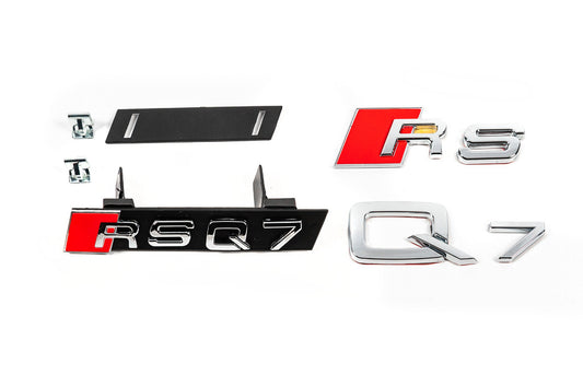 Grille Badge Set for Audi Q7 2015- - image 2