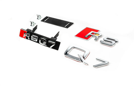 Grille nameplate set for Audi Q7 2015- - image 1