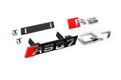 Grille Badge Set for Audi Q7 2015- - image 3