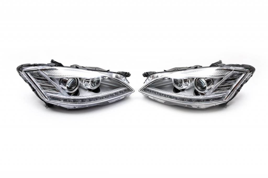 Headlights restyling (set) for Mercedes S-class W221 - Reelken Auto