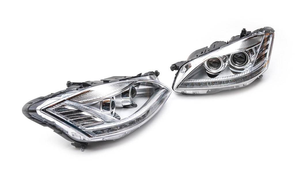 Headlights restyling (set) for Mercedes S-class W221 - Reelken Auto