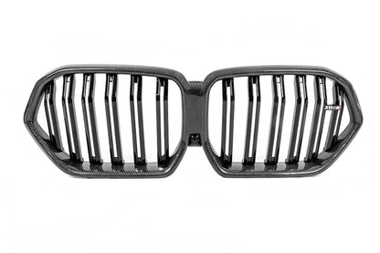 M-Look Grilles (2018-2022, Carbon) for BMW X6 G06 2019–2027 - image 3