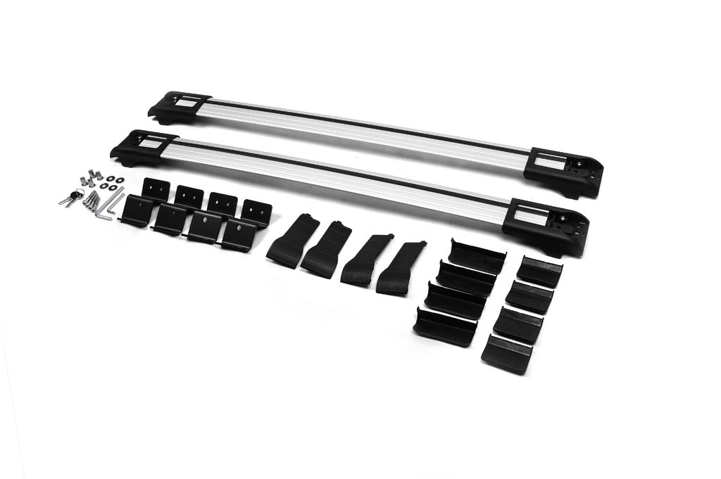Lockable roof bars for roof rails WingBar V1 (2008-2014, 2 pcs) for Dacia Duster 2008-2018 - image 5