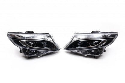 LED headlights (V-class design 2 pcs) for Mercedes Vito / V-class W447 2014↗ year - Reelken Auto