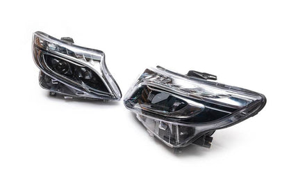 LED headlights (V-class design 2 pcs) for Mercedes Vito / V-class W447 2014↗ year - Reelken Auto