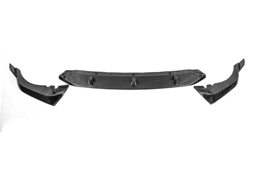 Front bumper lip (for M-Sport 2019-2022, Carbon) for BMW X7 G07 2019- - image 2
