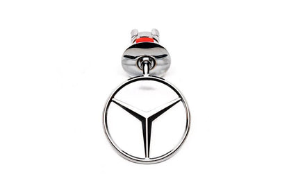 Sight emblem without inscription (for E-class) for Mercedes E-class W124 1984-1997 - Reelken Auto