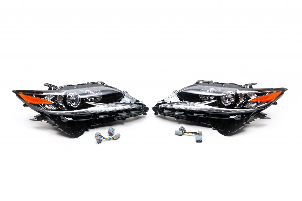 Front Headlights OEM V1 (2015-2018, 2 pcs) for Lexus ES 2012-2018 - image 1
