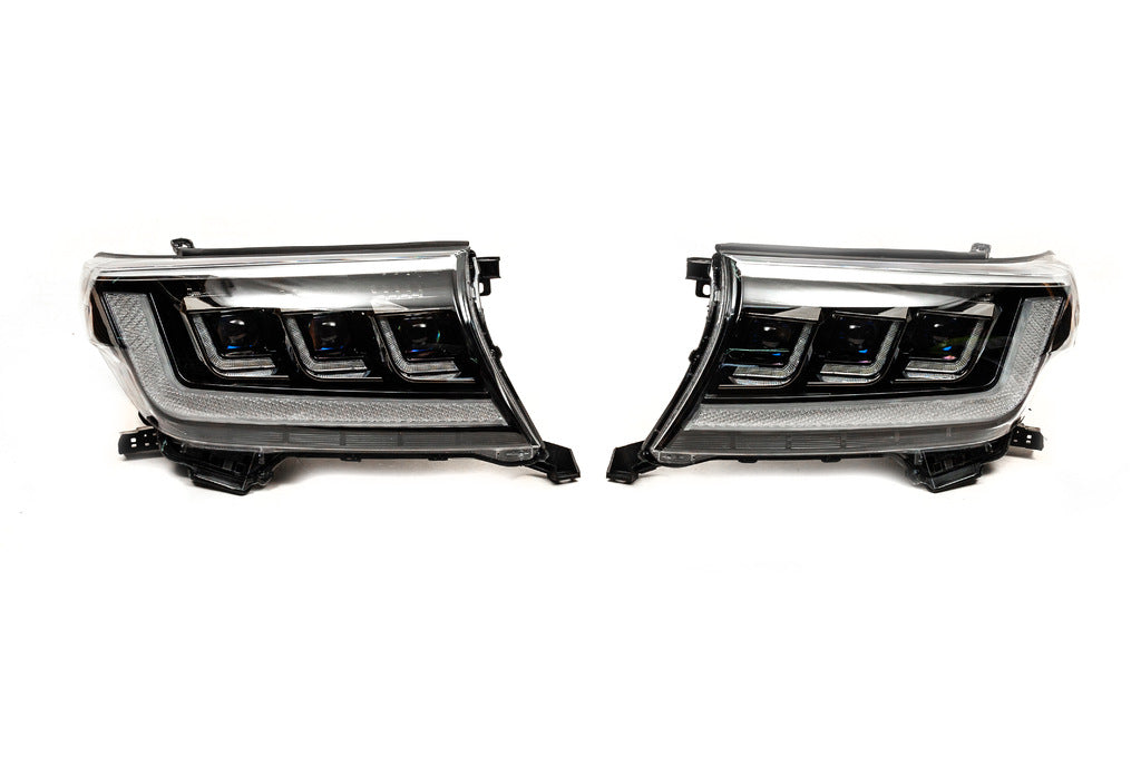 Front Headlights 2007-2014 (Bugatti) for Toyota Land Cruiser 200 2007-2021 - image 4