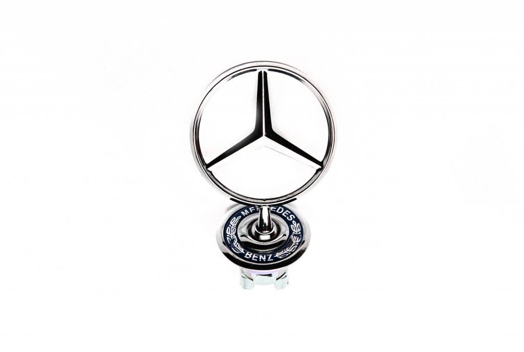Sight emblem (with inscription) for Mercedes S-class W140 - Reelken Auto
