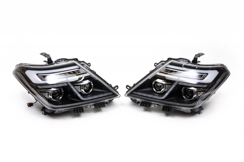 Front Headlights 2016-2021 (2 Lenses) for Nissan Armada 2016-2024 - image 1