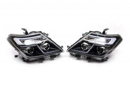 Front lights 2010-2020 (2 lenses) for Nissan Patrol Y62 2010-2024 - Reelken Auto
