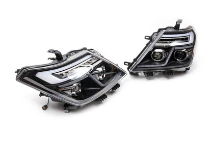 Front lights 2010-2020 (2 lenses) for Nissan Patrol Y62 2010-2024 - Reelken Auto