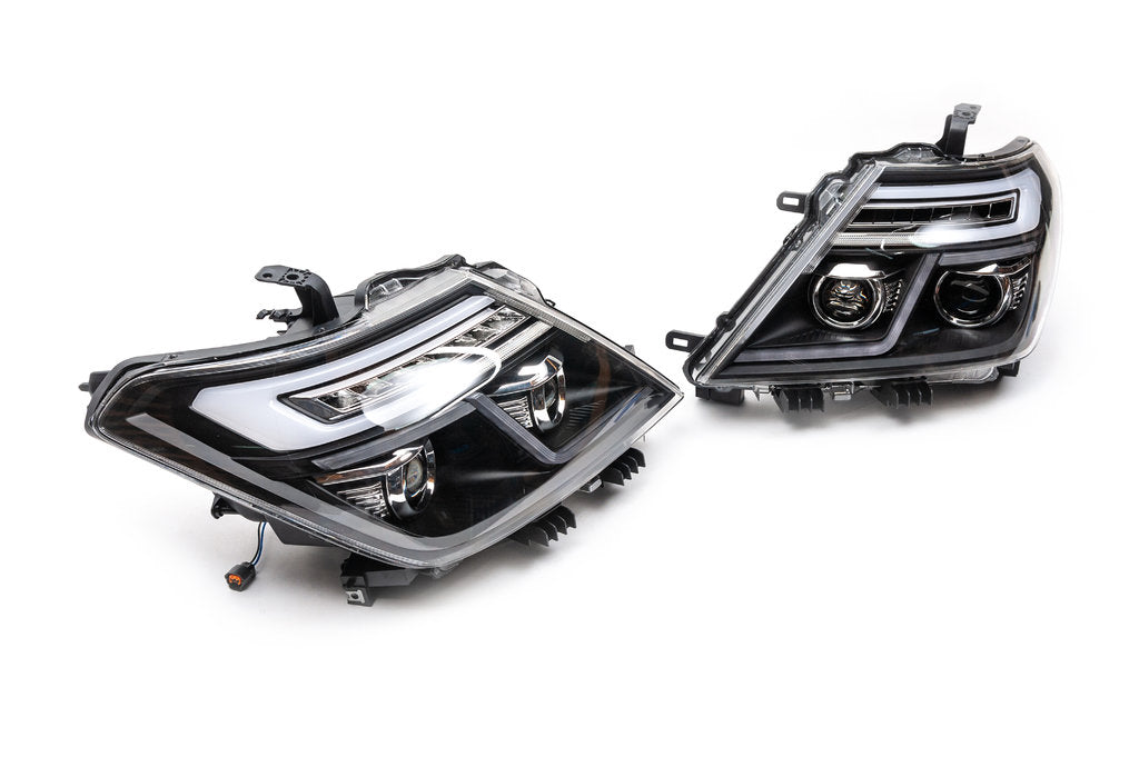 Front Headlights 2010-2020 (2 Lenses) for Nissan Patrol Y62 2010-2024 - image 3