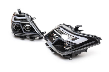 Front Headlights 2010-2020 (2 Lenses) for Nissan Patrol Y62 2010-2024 - image 4