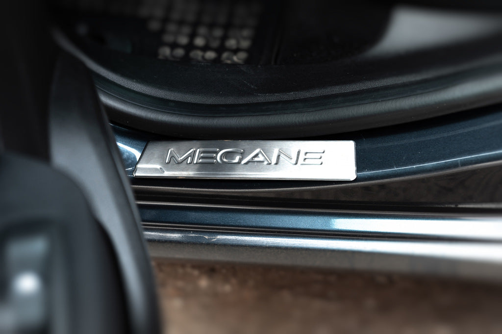 Door Sill Protectors OmsaLine (4 pcs, Stainless Steel) for Renault Megane IV 2016-2025 - image 3