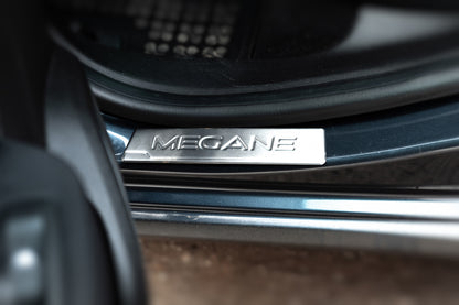 Door Sill Protectors OmsaLine (4 pcs, Stainless Steel) for Renault Megane IV 2016-2025 - image 3