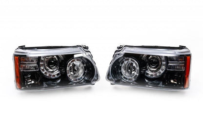Front lights (2010-2013, 2 pcs.) for Range Rover Sport 2005-2013 - Reelken Auto