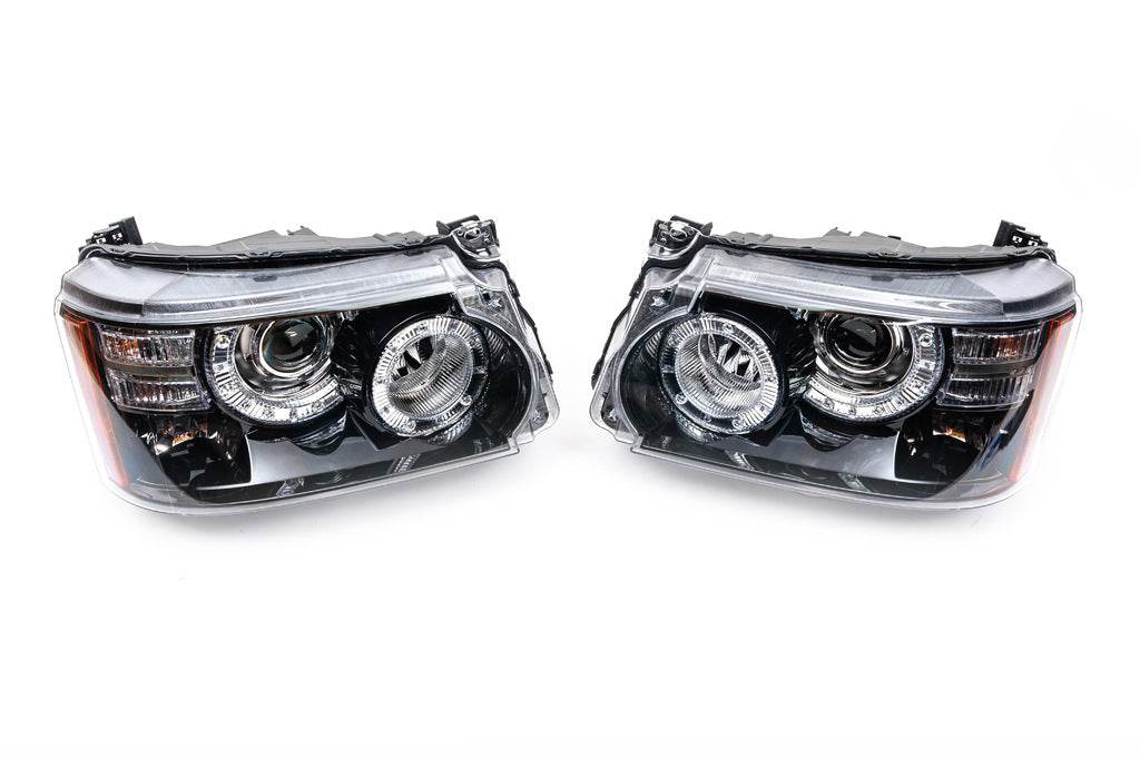 Front lights (2010-2013, 2 pcs.) for Range Rover Sport 2005-2013 - Reelken Auto