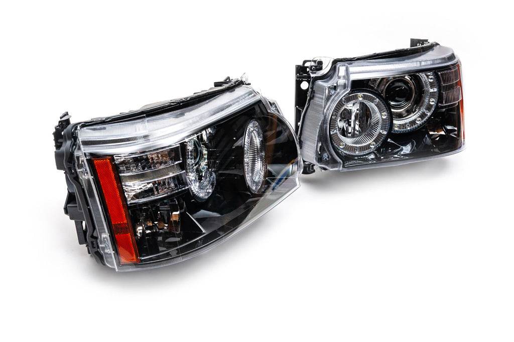 Front lights (2010-2013, 2 pcs.) for Range Rover Sport 2005-2013 - Reelken Auto