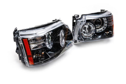 Front lights (2010-2013, 2 pcs.) for Range Rover Sport 2005-2013 - Reelken Auto