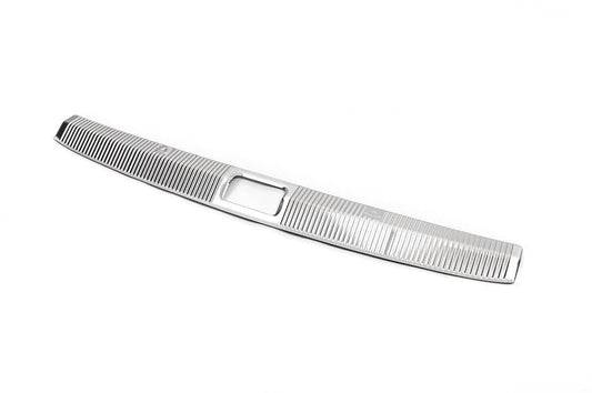 Rear sill trim Libao (stainless) for Skoda Yeti 2009-2017 - Reelken Auto