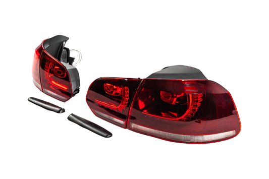 LED Tail Lights (2 pcs) for Volkswagen Golf 6 2008-2014 - image 2