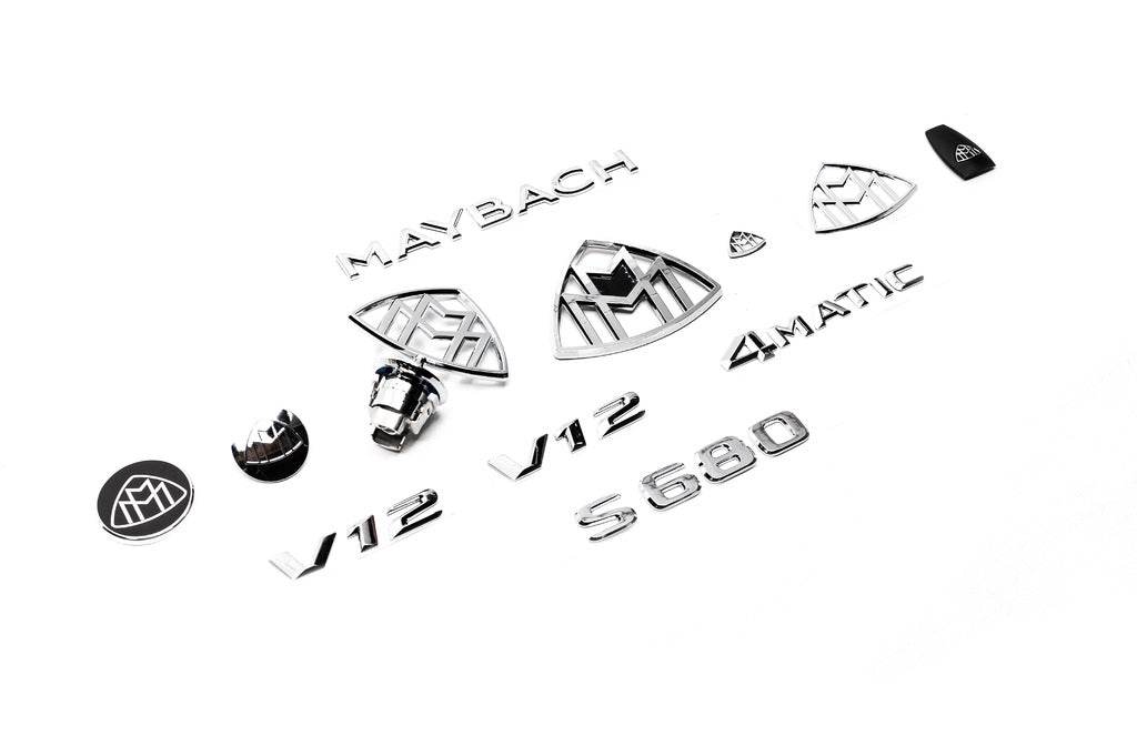 A set of Maybach emblems for Mercedes - Reelken Auto