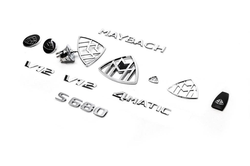 A set of Maybach emblems for Mercedes - Reelken Auto