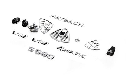 A set of Maybach emblems for Mercedes - Reelken Auto