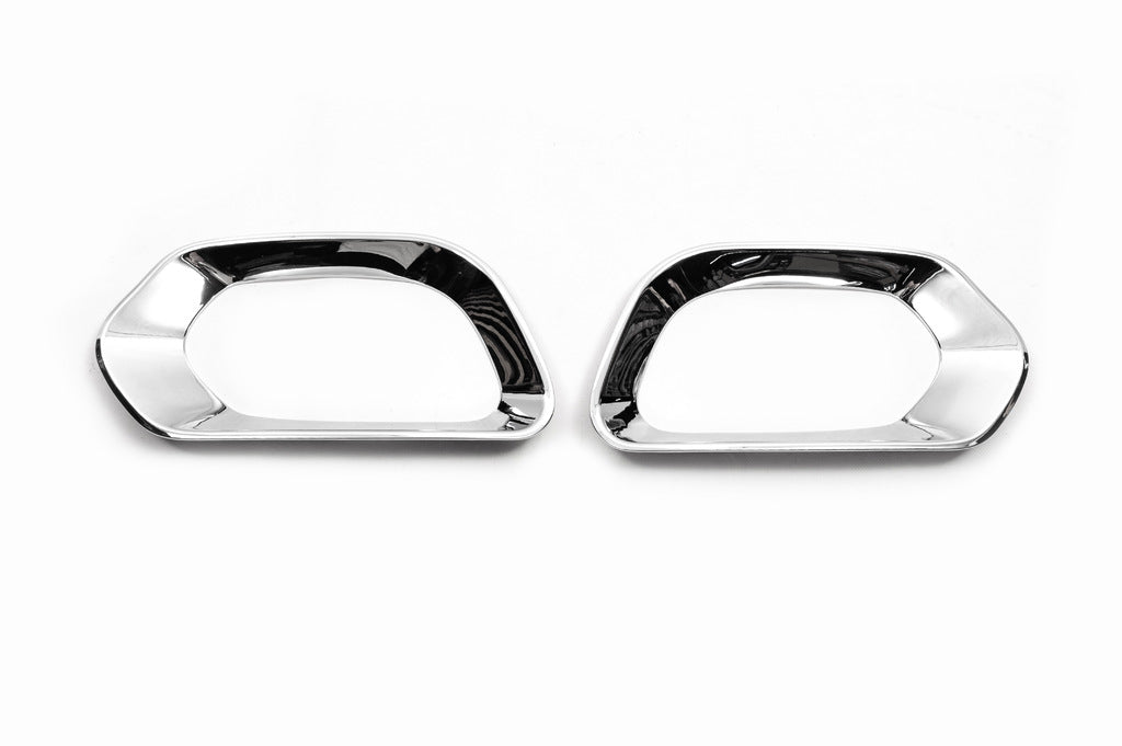 Chrome Fog Light Covers Libao 2012+ (2 pcs, plastic) for GreatWall Haval H6 2011- - image 3
